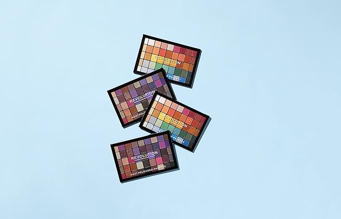Makeup Revolution Maxi Reloaded Palette, Eyeshadow Palette, 45 Highly Pigmented Matte Shades, Monster Mattes, 1.35g Great Holiday Gift-Velvo Beauty