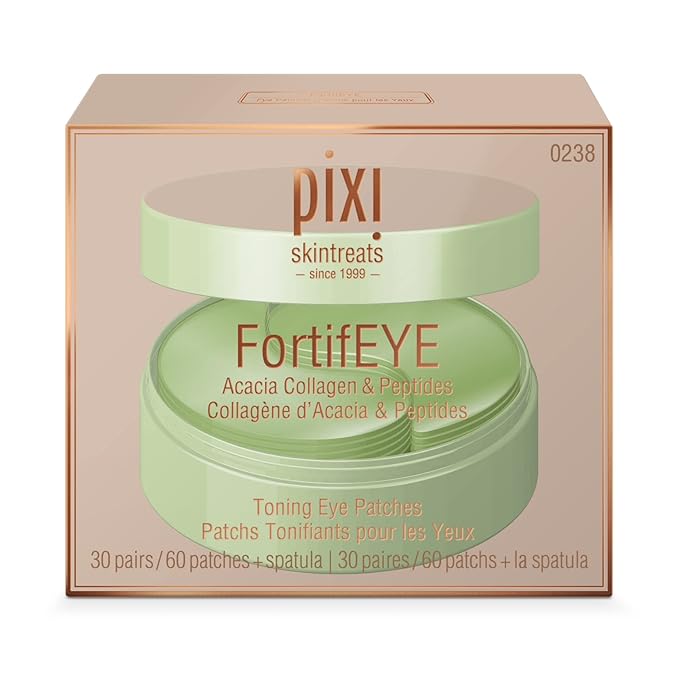 Pixi FortifEYE Hydrogel Under-Eye Patches, 30 Pairs, 60 Patches-Velvo Beauty