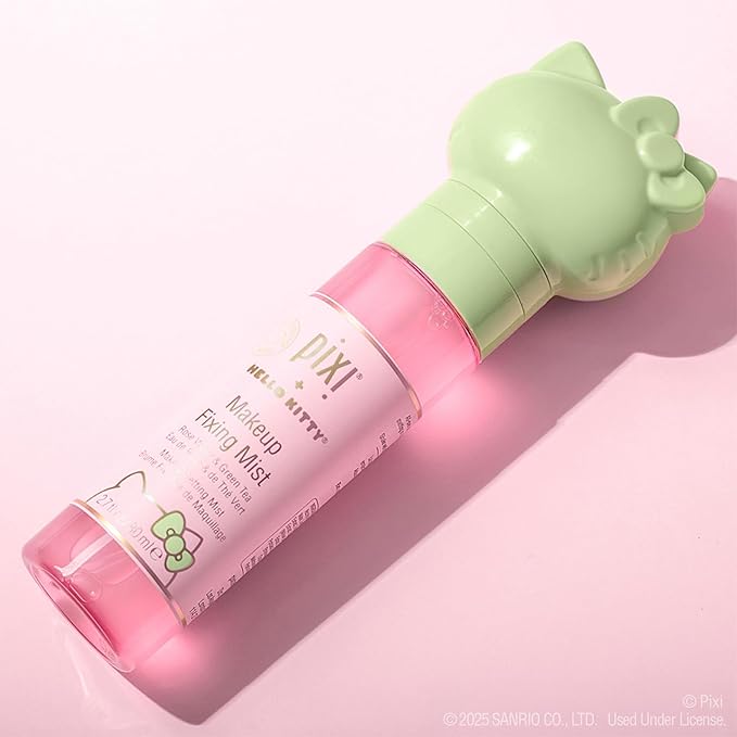 Pixi + Hello Kitty Makeup Fixing Mist |Lightweight Setting Spray | 80 ml / 2.7 fl oz-Velvo Beauty