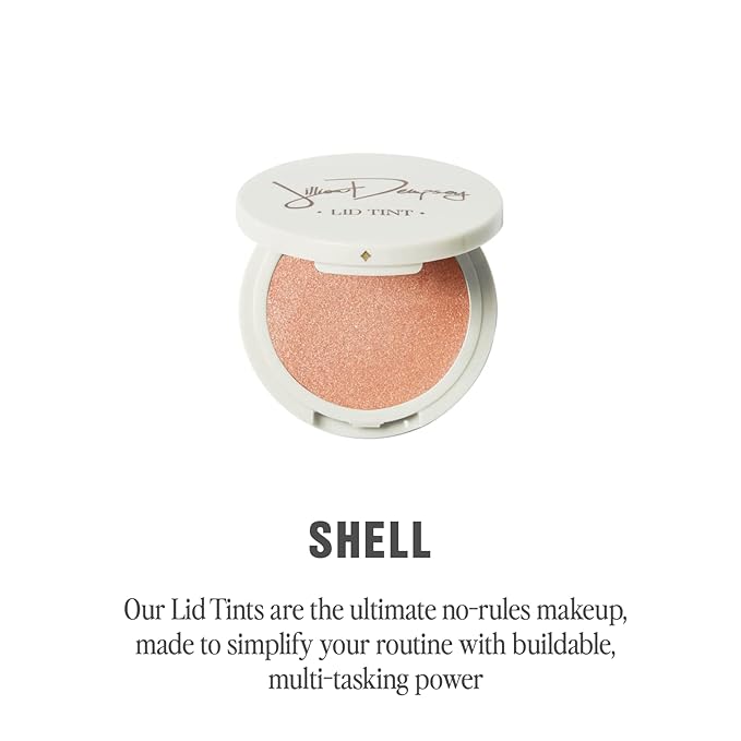 Jillian Dempsey Lid Tint: Satin Cream Eyeshadow I Easy Application for a Natural Shimmer or a Layered Matte Finish I Shell-Velvo Beauty