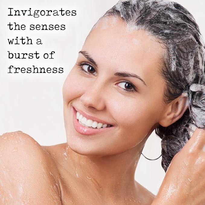 Tea Tree Shampoo For Men and Women, Deep Cleansing Sulfate-Free Formula - Relief for Dry Itchy Scalp - Infused with Tea Tree oil, Mint, Biotin and Vitamin E, 16.2oz-Velvo Beauty