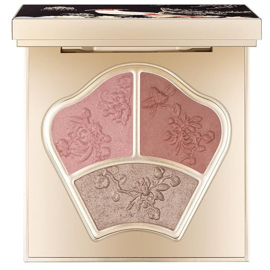 CATKIN Powder Blush Pink Nude Eyeshadow Palette Cheek Highlighter Makeup Palette (C01 Pink)-Velvo Beauty