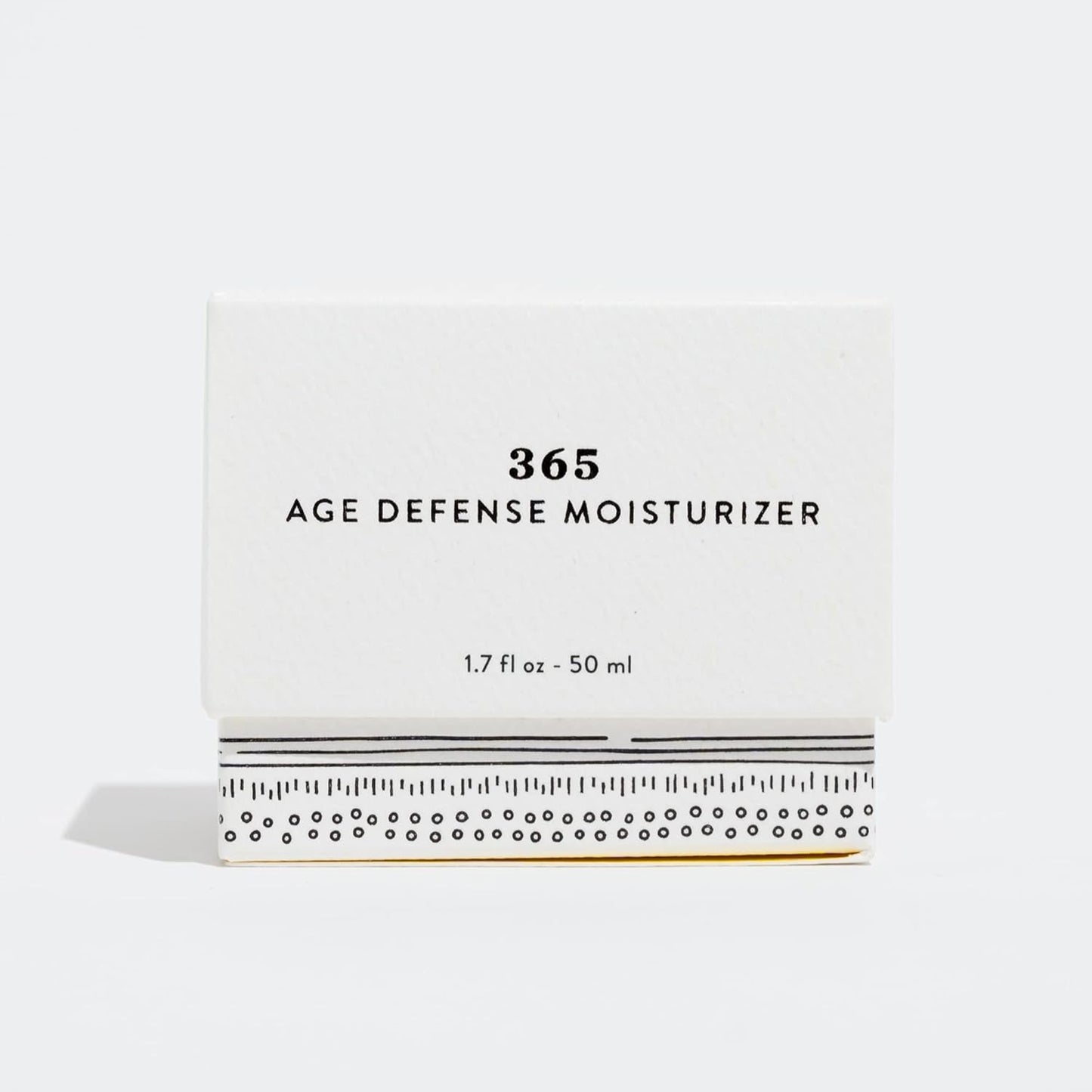 365 Age Defense Anti-Aging Anti-Pollution Moisturizer with Patented Marine Algae Extract + Hyaluronic Acid + Niacinamide | Free of Fragrances, Parabens, Oil, Dyes and Gluten | 1.7 Fl oz-Velvo Beauty