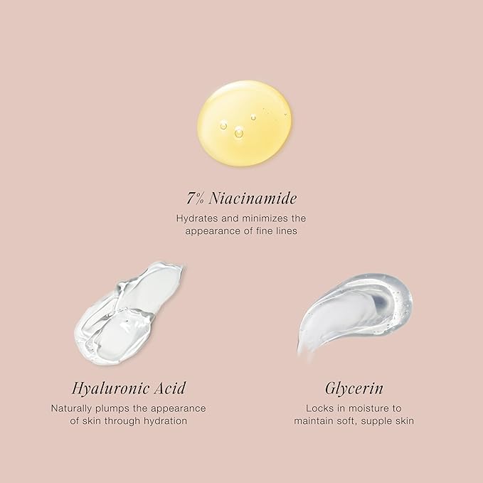 Jouer Luminizing Glow Drops for Face, Dewy Serum for Glowing Skin, 7% Niacinamide, Hyaluronic Acid, & Glycerin, 1 fl oz-Velvo Beauty