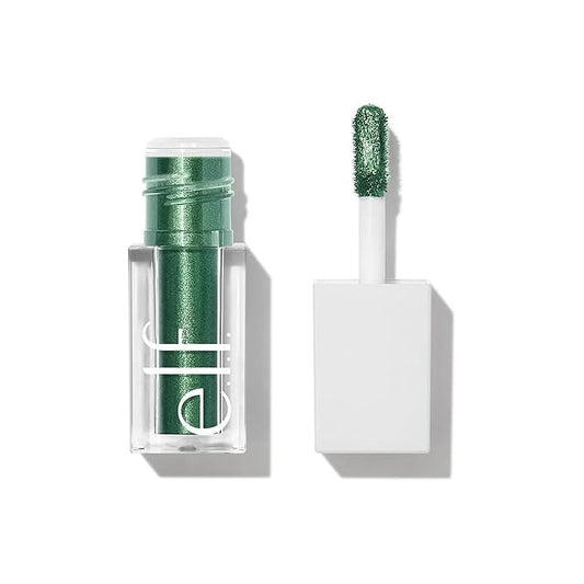 e.l.f. Liquid Metallic Eyeshadow, Quick-Drying, Long-Lasting, Gel-Based Formula For One-Swipe Pigmented Coverage, Vegan & Cruelty-Free, Aurora-Velvo Beauty