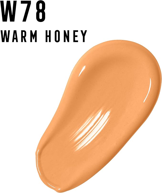 Max Factor Facefinity 3-in-1 All Day Flawless Liquid Foundation, SPF 20-78 Warm Honey, 30 ml-Velvo Beauty