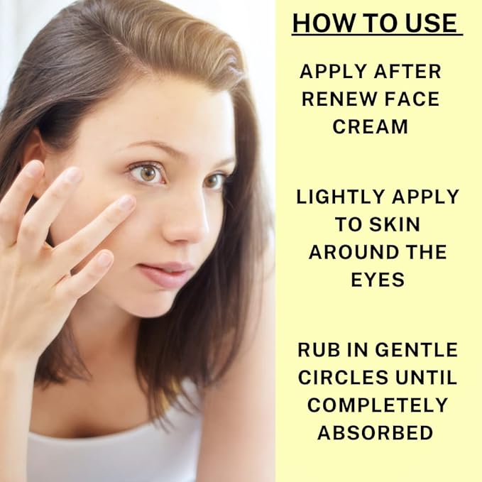 Revitalizing Under Eye Cream, Under Eye Brightener with Plant Based Actives that Boosts Collagen, Eye Cream for Dark Circles Diminishes Fine Lines and Creates Firm Radiant Skin, Eye Cream Anti Aging-Velvo Beauty