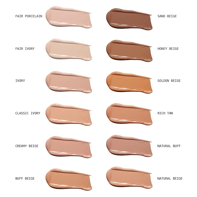Ruby Kisses Liquid Foundation Medium Coverage, Lightweight, Natural Finish, Face Makeup for All Skin Type, Korean Makeup (Creamy Beige)-Velvo Beauty