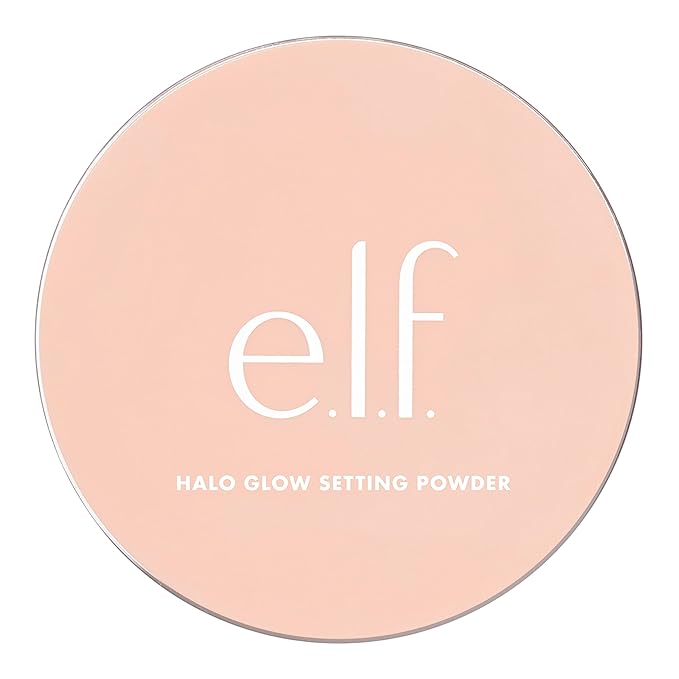 e.l.f. Halo Glow Setting Powder, Smooths The Look Of Pores & Fine Lines, Creates An Airbrushed Finish, Vegan & Cruelty-Free, Deep-Velvo Beauty