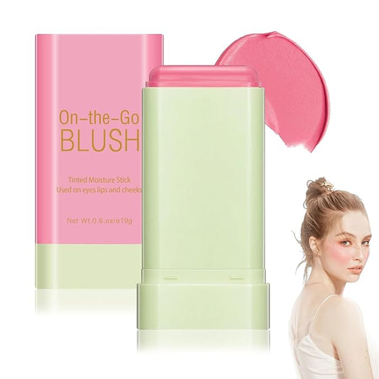 Blush Cream for Cheeks,Face Matte Contour Blush Makeup,Buildable Shimmer Facial Cheek Blusher Shades,Blendable Cosmetic Makeup Blush 01-Velvo Beauty