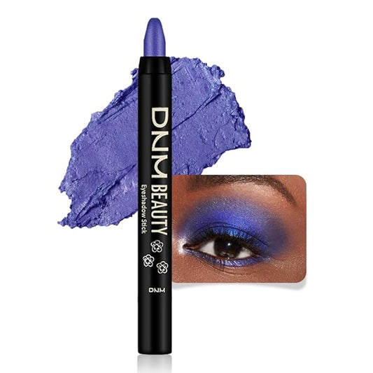 evpct Blue Shimmer Cream Eye Shadow Brightener Sticks Set for Eyes, Blue Shimmery Pencil Eye shadow Applicator Stick Pen Palette Makeup Waterproof sombras en crema para ojos 32#-Velvo Beauty