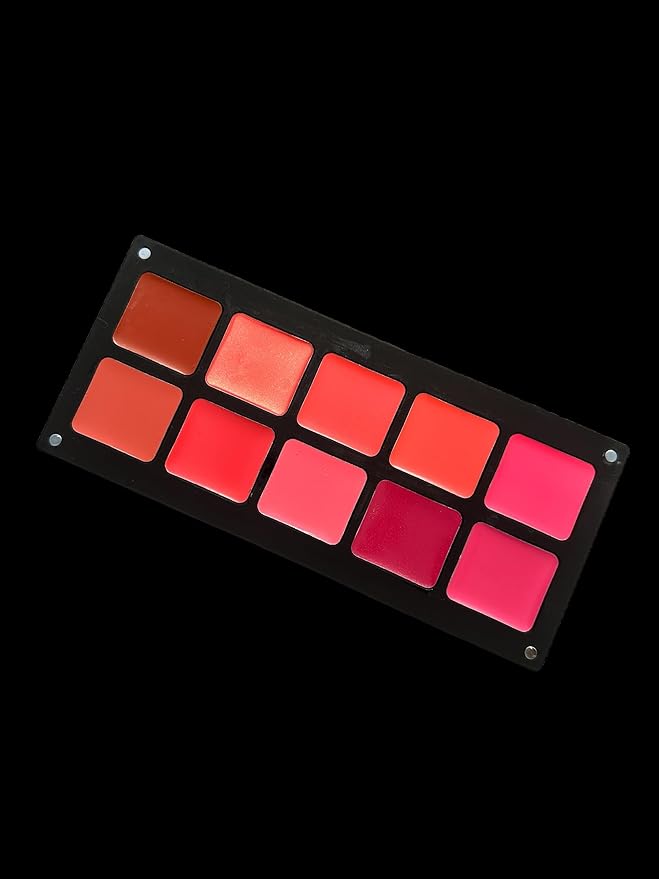 Cheeks & Lip Palette | Lipstick and Blush | Cream Formula | Reusable Magnetic Case | For All Skin Types-Velvo Beauty