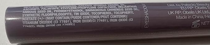 Palladio Waterproof Eyeshadow Stick with Blending Sponge, Long Lasting & Effortless Application, Smudge Free & Crease Proof Formula, Matte & Shimmer Shades, Buildable Eye Shadow (Silver Mauve Shimmer)-Velvo Beauty