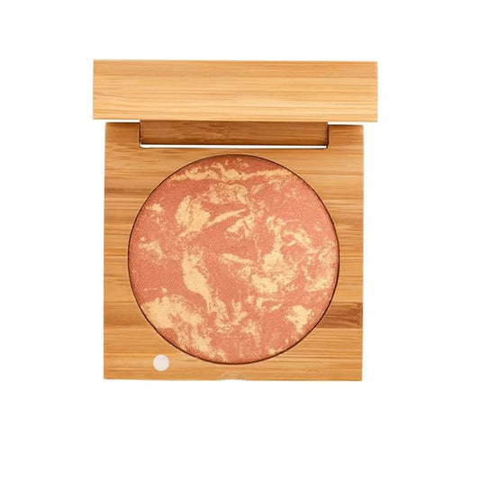 Antonym Cosmetics Baked Blush Mineral Powder Bright Shimmer Face Blush Contour Highlight Palette Cosmetic Makeup High Impact Buildable Color Long Lasting Highly Pigmented Blushing 3.9oz (Copper)-Velvo Beauty