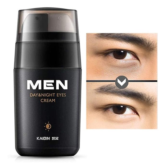 AKARY Men Eye Cream Day and Night Firm Skin Skin Care Essence Eye Moisturizing Smoothing Remove Black Bag Fine Lines Wrinkles-Velvo Beauty