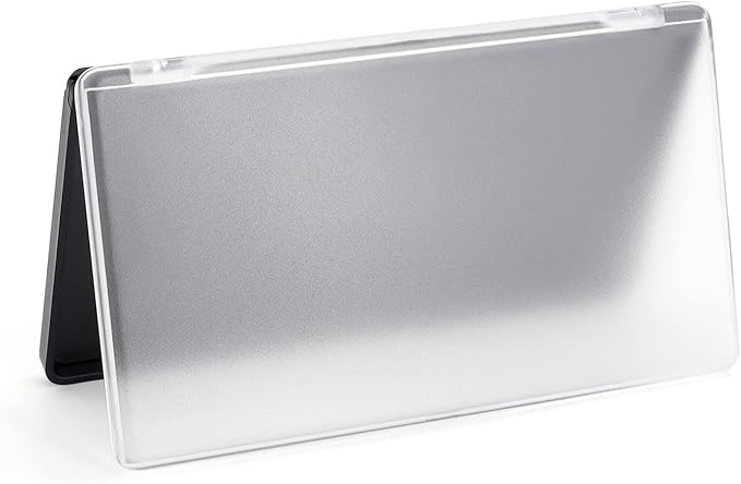 Magnetic Makeup Palette with Frosted Clear Top, 5 Pack Empty Eyeshadow Palettes depots Travel Storage Box for DIY Cosmetics Bronzer Highlights Powder (Small Palette - 5.5" x 3.1")-Velvo Beauty