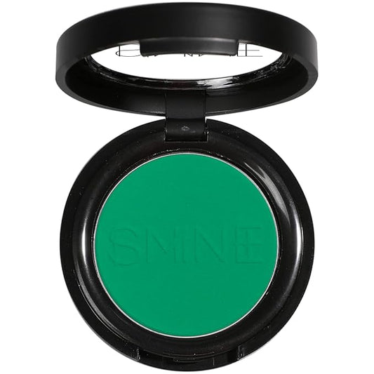 ISMINE Single Green Matte Eyeshadow, High Pigment, Longwear, Intense Color Best Single Green Eyeshadow Eye Makeup for Day & Night-Velvo Beauty