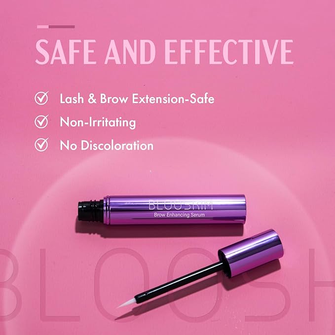 Eyebrow Growth Serum for Women & Men – Natural Brow Enhancing Serum to Grow Thicker, Fuller Brows Fast – Nourishing Eyebrow Hair Growth - 0.17 fl oz-Velvo Beauty