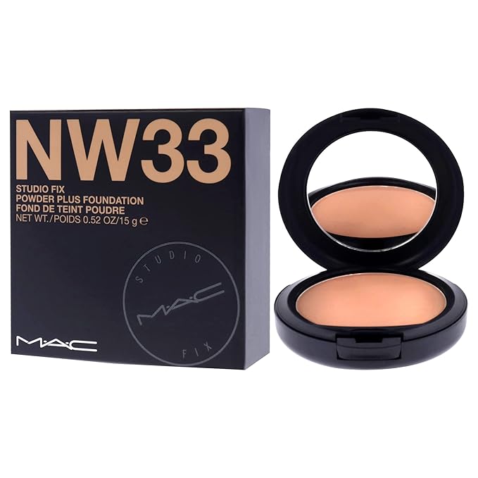 Mac Studio Fix Powder Plus Foundation Nw33 15gm/0.52 Oz-Velvo Beauty