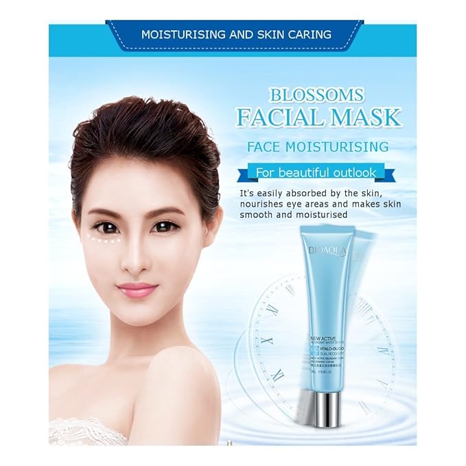 BIOAQUA New Active Abundant Water HYALO-OLIGO Dual Recovery Nourishing Natural Extract Cream 20g-Velvo Beauty