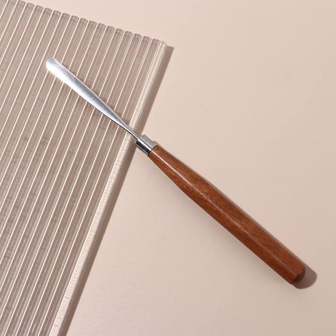 Stainless Steel Nail Art Spatula Cosmetic Makeup Palette Spatula Spoon Cream Stirring Rod Mixing Tool Manicure Accessories For Women-Velvo Beauty