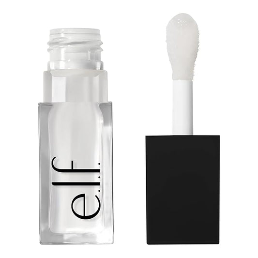 e.l.f. Glow Reviver Lip Oil, Nourishing Tinted Lip Oil For A High-shine Finish, Infused With Jojoba Oil, Vegan & Cruelty-free, Crystal Clear-Velvo Beauty