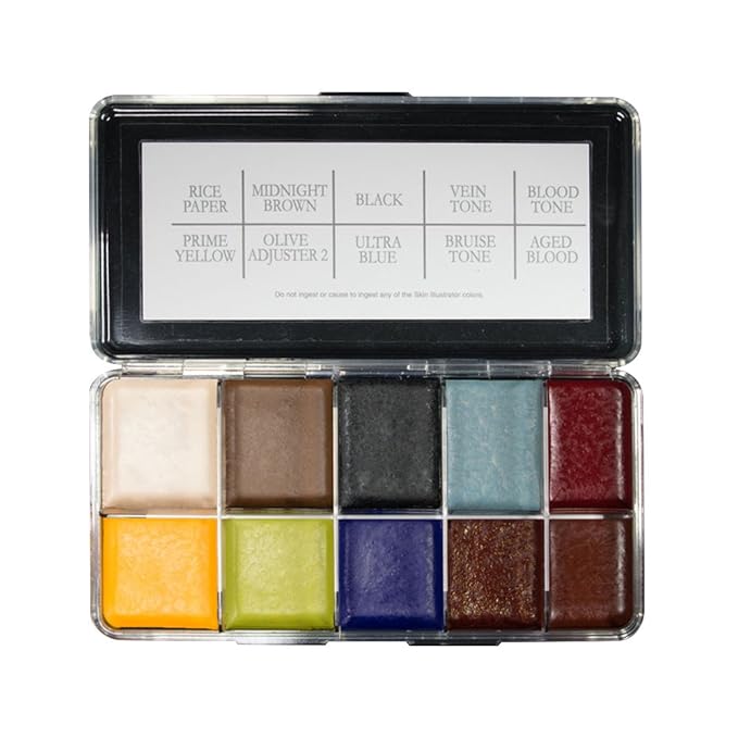 PPI Skin Illustrator Zombie Makeup Palette-Velvo Beauty