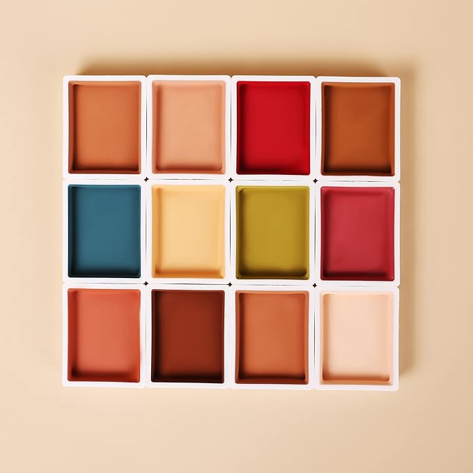 Alcohol Palette Refill Pans - Skin Tones - Light Mauve-Velvo Beauty