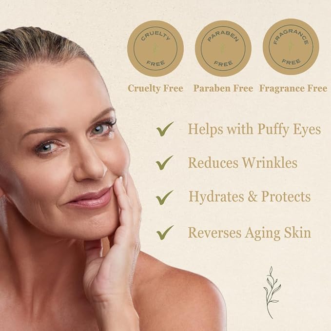 NutraVive Eye Restore Cream – Age Circle & Puffy Eyes Treatment, 1.7 Oz – Revive, Firm & Lift Tired Eyes & Reduce Fine Lines & Wrinkles – Anti-Aging Under Eye Collagen Boosting Cream.-Velvo Beauty