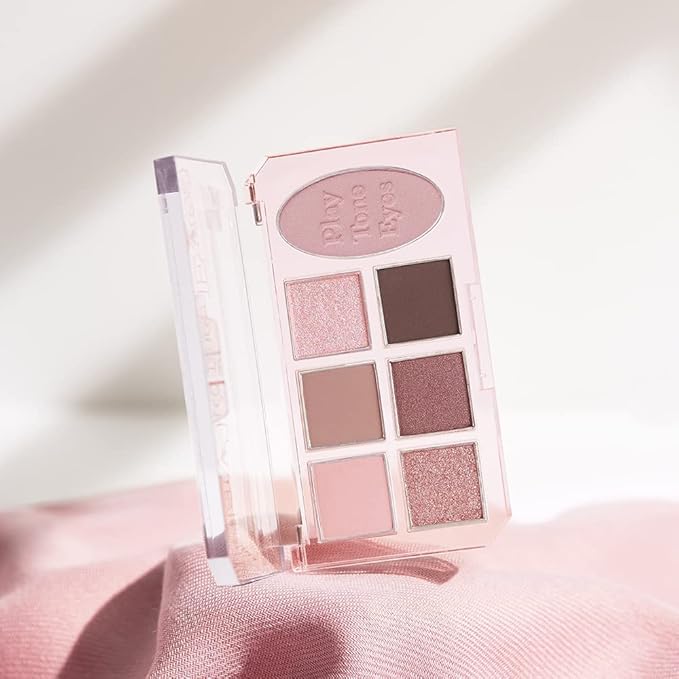 ETUDE Play Tone Eyepalette #Cashmere mauve | From Eye To Cheeks | Palette With Easy Color Matching For All | Various Texture From Sheer Matte To Wet Glitters | K-beauty-Velvo Beauty