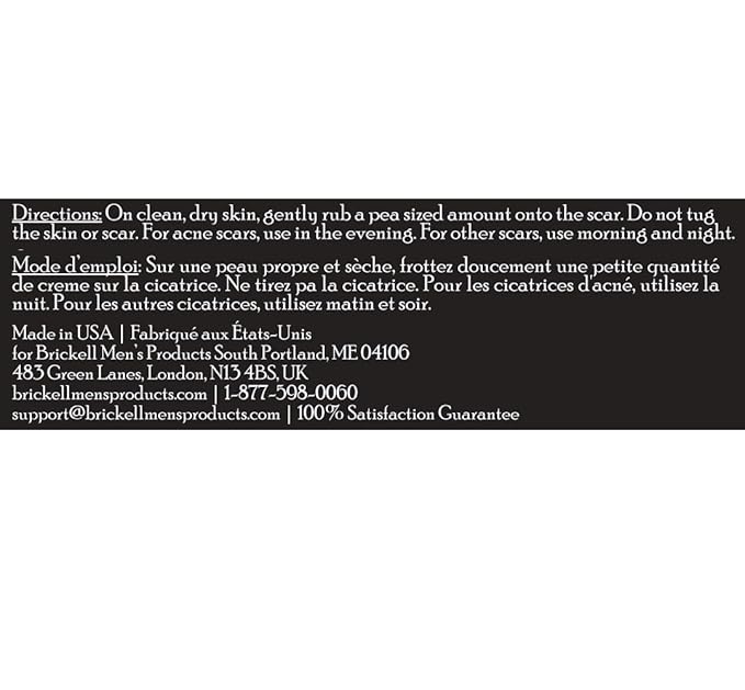 Brickell Men's Clearing Scar Cream for Men, Natural and Organic Scar Clearing Cream to Reduce the Appearance of Scars and Even Skin Pigmentation, 2 Ounces, Scented-Velvo Beauty