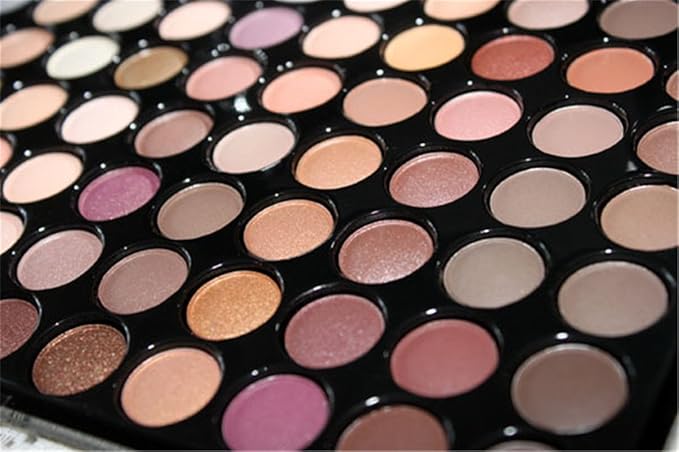 Pro 88 Colors Shimmer and Matte Eyeshadow Palette Eye Shadow Makeup Kit Cosmetic Contouring Kit #1-Velvo Beauty
