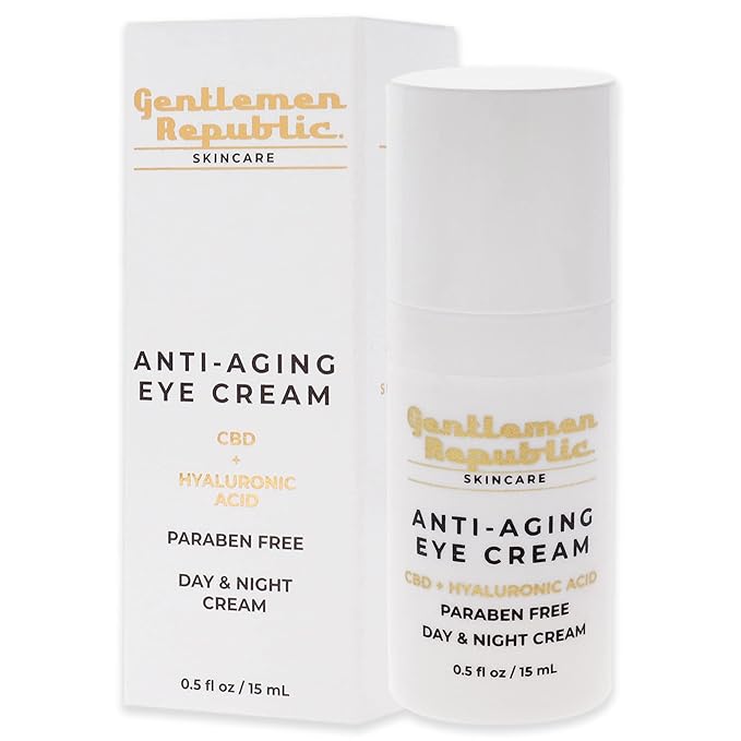 Gentlemen Republic Genuine Grooming Anti-Aging Eye Cream Men Cream 0.5 oz-Velvo Beauty
