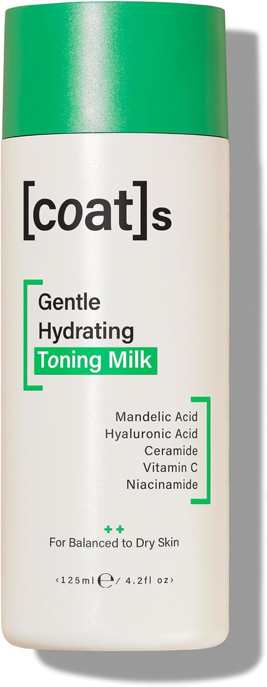 Coats Gentle Hydrating Toning Milk – Hydrates, Protects + Exfoliates to Help Prevent Breakouts – Dermatologically Approved + Clinically Proven – 4.2 oz-Velvo Beauty