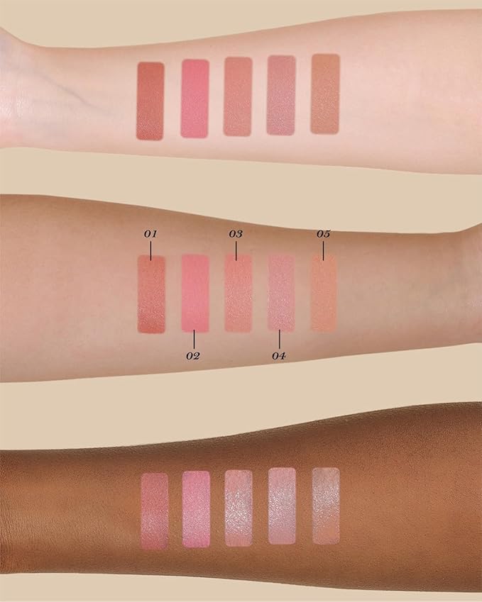 Flower Knows Little Angel Cream Blush,Buildable & Blendable Makeup Blush for cheeks,Soft & Long-lasting,Pink Nude Flush for All Skin Tones(03 Paradise Poet,6g)-Velvo Beauty