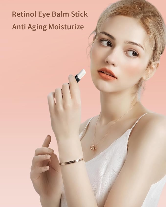 Retinol Eye Stick Under Eye Cream Anti Aging Eye Balm Reduces Fine Lines and Dark Circles-Velvo Beauty