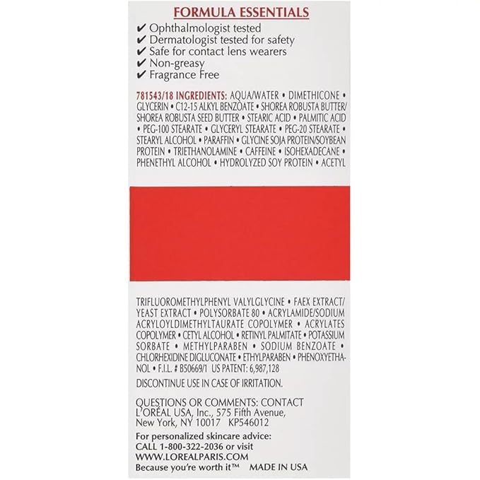 Personal Care - L'Oreal - RevitaLift Anti-Wrinkle + Firming Eye Cream 14g/0.5oz-Velvo Beauty