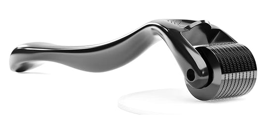 ROSELYNBOUTIQUE Derma Roller for Hair Beard Facial Skin Face 540 Titanium Microneedle - At-Home Beauty Instrument - Holiday Gift for Men Women-Velvo Beauty