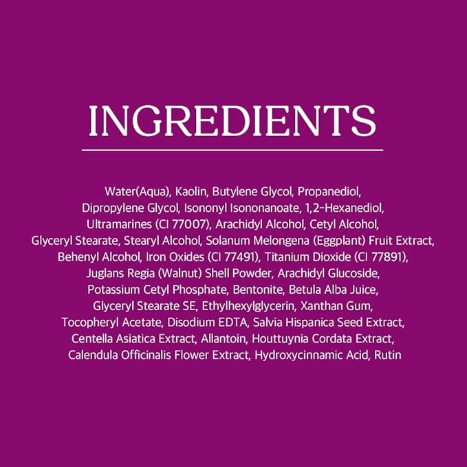 Papa Recipe Kaolin Mud Mask with Eggplant Extract – Hydrating Creamy Clay Mask for Pore Care, Gentle Exfoliation & Daily Use – With 6 Types of Hyaluronic Acid & Cica – Korean Skincare-Velvo Beauty
