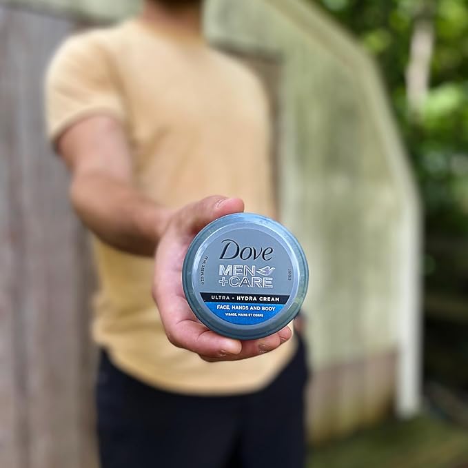 Dove Men+Care Ultra Hydra Cream Lotion, 2.53 Fl Oz (Pack of 12)-Velvo Beauty