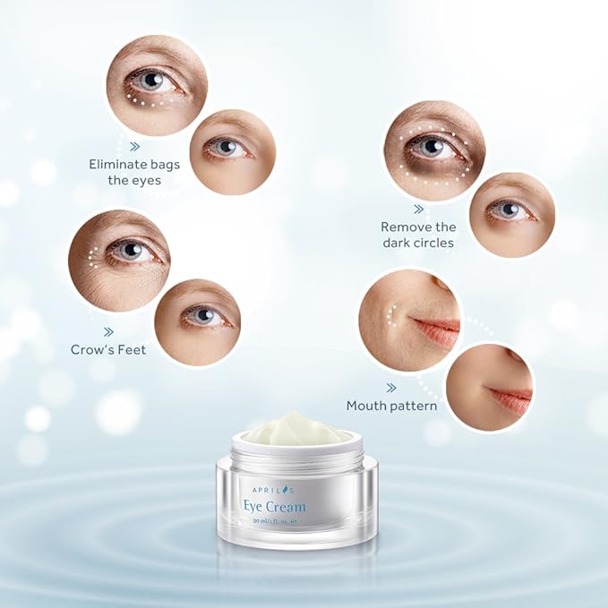 Anti-Aging Eye Cream, the Most Effective Eye Cream with Argireline for Instant Firming and Long-Term Reduction of Dark Circles, Puffiness, Wrinkles and Bags, 30 ml, 1 fl. oz-Velvo Beauty
