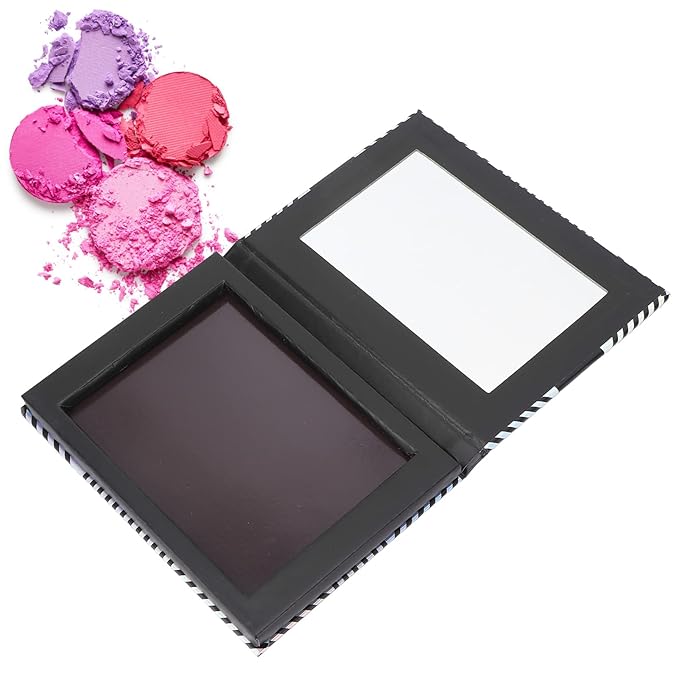 Empty Magnetic Eyeshadow, Makeup Palette Concealer Makeup Case with Mirror for Lipstick Blush Powder, Upgraded Shadow Palette Makeup Storage Extra Large Empty Pallete-Velvo Beauty