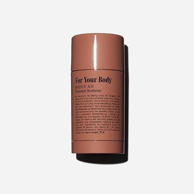 Nécessaire The Deodorant Olibanum | Natural Aluminum Free Deodorant For Women & Men. Extra Strength Treatment with Mandelic Acid. Free of Baking Soda, Ozokerite & Parabens (75 g/2.5 oz)