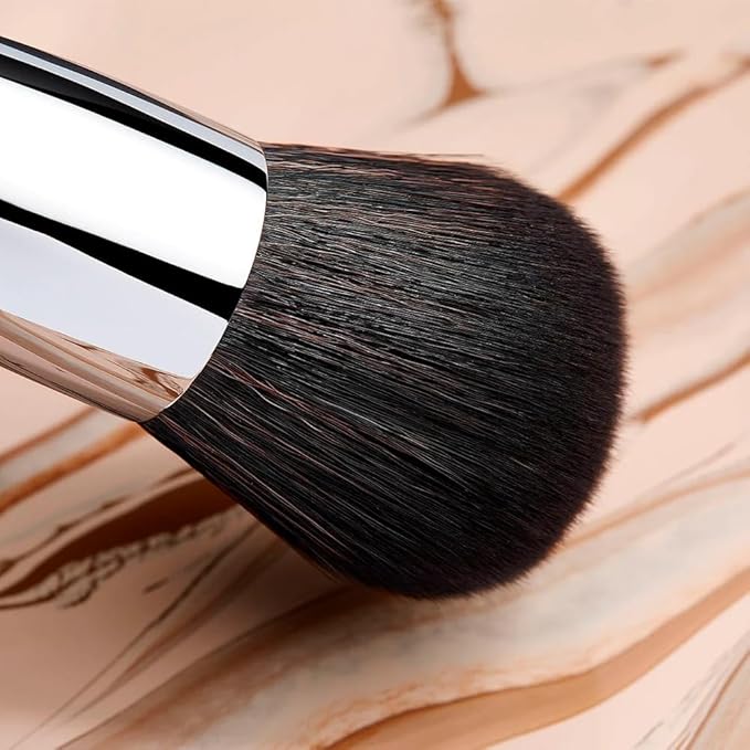 Sigma Beauty F85 Airbrush Kabuki Brush – Kabuki Foundation Brush for Buffing and Blending for an Airbrushed Base, Kabuki Makeup Brush for Liquid and Cream Foundations (1 Brush)-Velvo Beauty