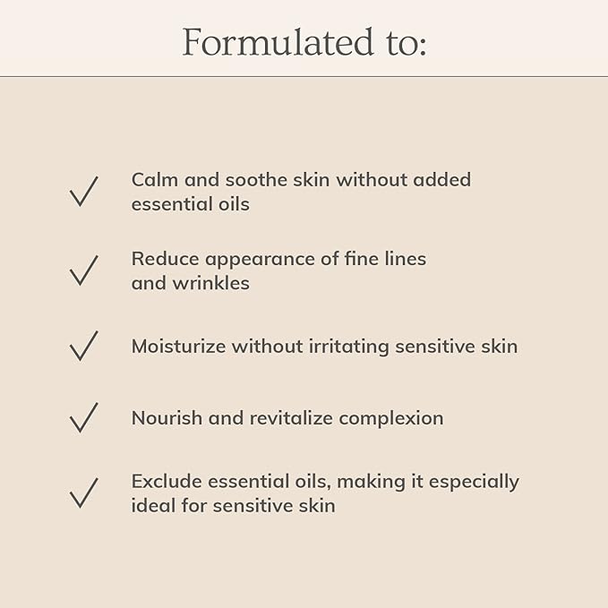 Annmarie Skin Care Herbal Facial Oil For Sensitive Skin - Unscented Facial Oil With Squalane, Sacha Inchi Oil + Camellia Seed Oil (15Ml / 0.5 Fl Oz)-Velvo Beauty