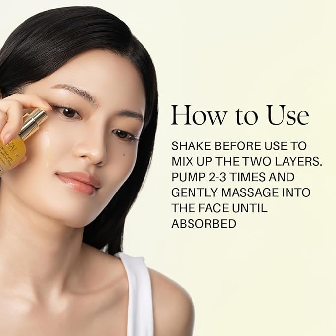 d'alba Piedmont Italian White Truffle Double Layer Revitalizing Serum, 100hr Hydration, Hyaluronic Acid and Centella Asiatica, Skin Firming and Tightening, Long-lasting Korean Skin Care (1.69 fl.oz)-Velvo Beauty