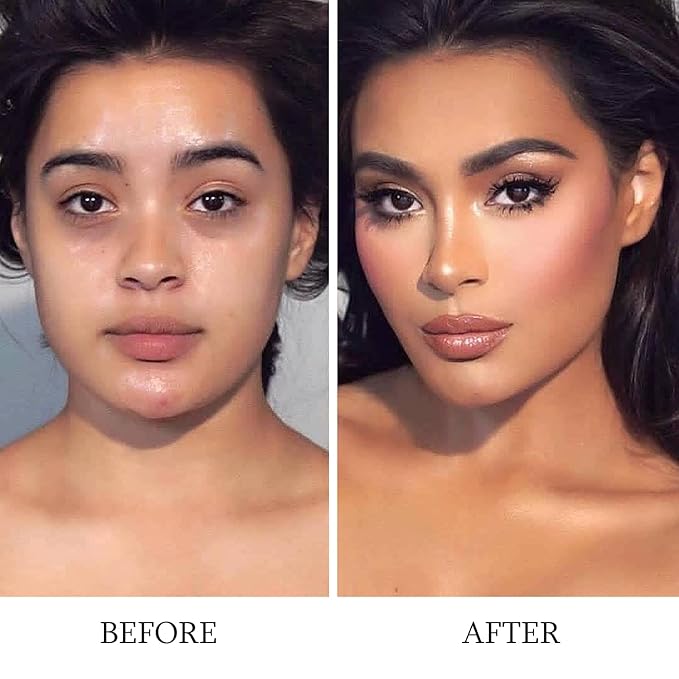 15 Colors Contour Palette Kit: Cream Concealer Palette Face Makeup Foundation Kit Contour Palette with Brush for Professional and Daily Use-Velvo Beauty