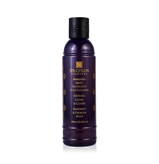 SPA CEYLON Margosa Mint Medicated Hair Cleanser | Powerful Formula for Dandruff & Scalp Problems | Itching | Flaking | Hair and Scalp Wellness-Velvo Beauty