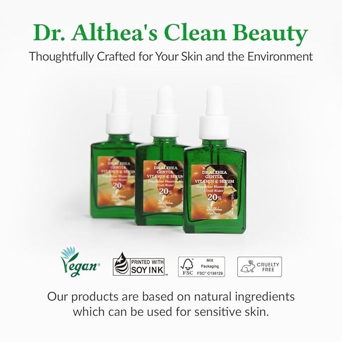 Dr.Althea Gentle Vitamin C Serum | Benefits Skin Tone and Pigmentation | Gentle on Skin For Even Skin Tone | Korean Vegan Skin Care for All Skin Types (Gentle Vitamin C)-Velvo Beauty