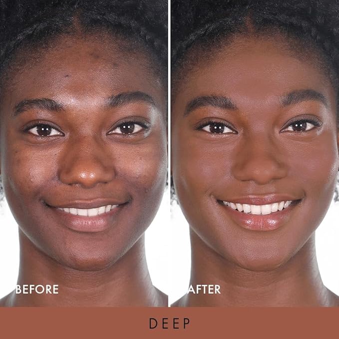 Wander Beauty Wanderlust Powder Foundation - Deep - Blurs and Evens Skin Tone - Perfects and Hydrates With Hyaluronic Acid, Aloe, Honeysuckle, & Vitamin E - Lightweight, Buildable Coverage - 0.31 oz-Velvo Beauty